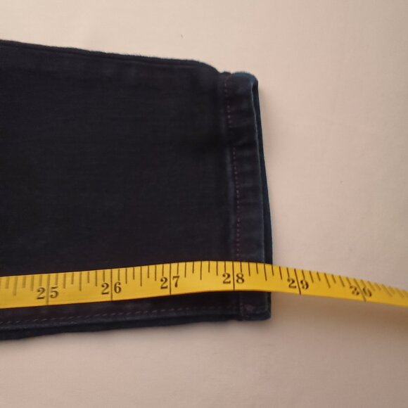 True Religion Jeans Size 26/2 Casey Low Rise Super Skinny Dark Wash - Picture 9 of 10